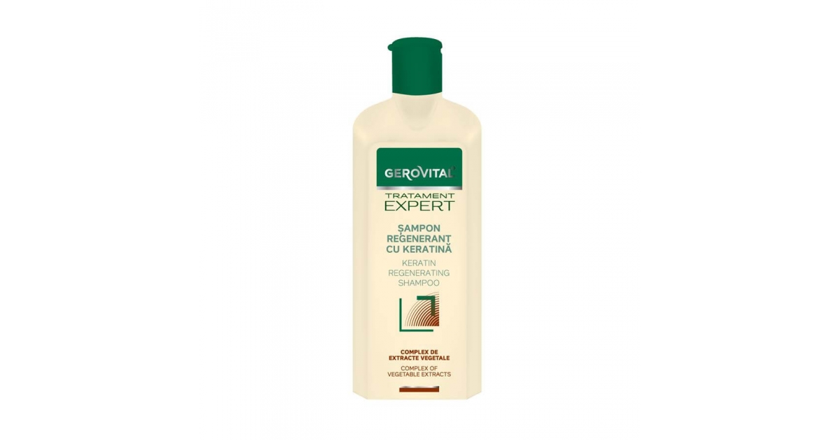 Gerovital Hair Expert Keratin Regenerating Shampoo